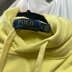 Polo Ralph Lauren XL sweater and shorts yellow